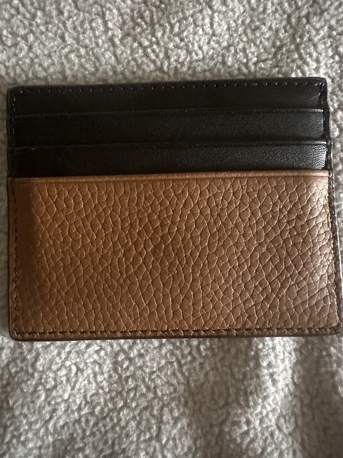 Michael Kors Men’s Cooper Pebbled Leather Card Case … Gem