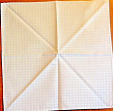 Bar III Men's Twill Gingham Pocket Square Color Light Blue One Size