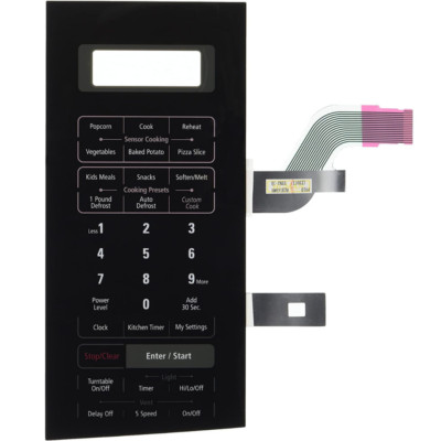 Microwave Touchpad Switch Membrane for Samsung SMH9187ST/XAA SMH9187B/XAA NEW