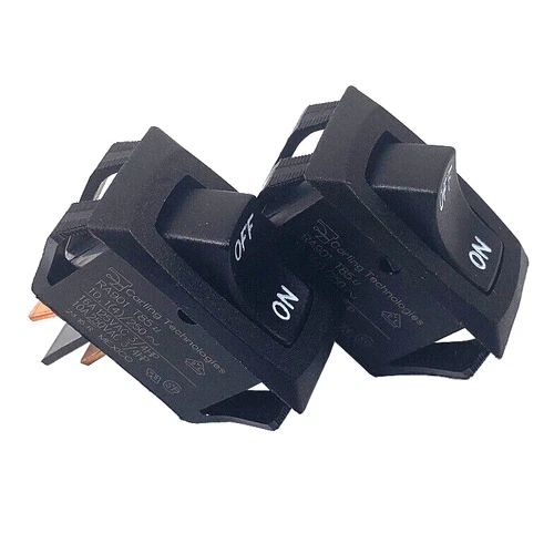 2pk CARLING RA901 T85 ON/OFF ROCKER SWITCHES PANEL SNAP-IN 16A 125VAC 10A 250V