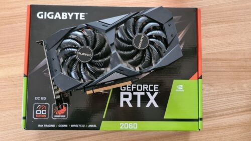 GIGABYTE NVIDIA GeForce RTX 2060 Graphic Card - Picture 1 of 1