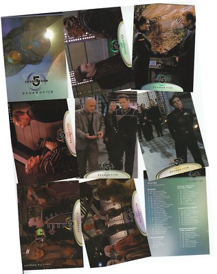 Babylon 5 Season 5 (Five) - 81 Karten Basic/Base Set - Skybox 1998