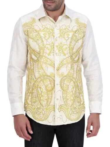 Robert Graham The 24 Karat Gold Limited Edition Embroidered Beaded Medium | eBay Robert Graham The 24 Karat Gold Limited Edition Embroidered Beaded Medium | eBay