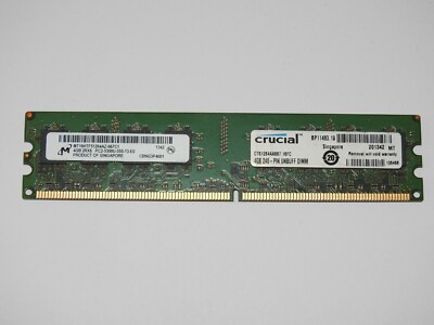 4GB Micron DDR2 667MHz 5300U RAM Arbeitsspeicher