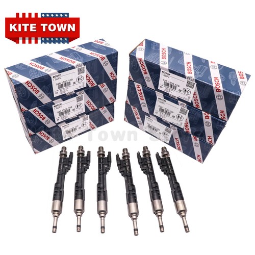 Genuine Bosch 6x Fuel Injectors For BMW 335i 535i 640i 740i 3.0L 13647597870