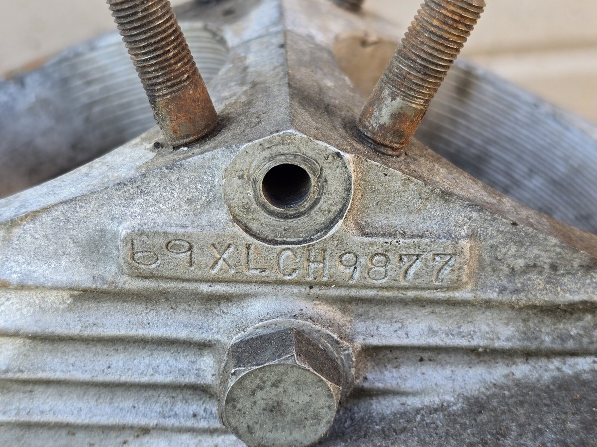 Vintage 69 XLCH Harley Ironhead Cases, Matching Belly