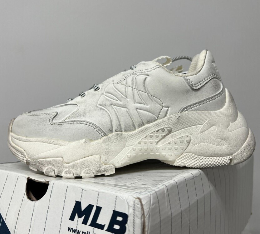 MLB Korea スニーカー MLB Korea CHUNKY LINER MID 厚底スニーカー 3ASXLMB3N-50BKS