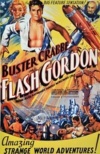 Buster Crabbe Flash Gordon Movie Poster.Home interior Art wall Design.3940