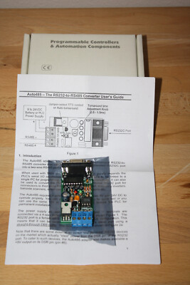 Triangle Research International Inc Auto485 - RS232 to RS485 Converter