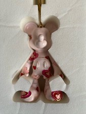 Disney X Baublebar Mickey Mouse Pink Keychain Bag Charm RARE Valentine Hearts