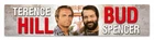Bud Spencer & Terence Hill * PORTRAITS WITH SIGNATURES * Magnetic Tin Sign