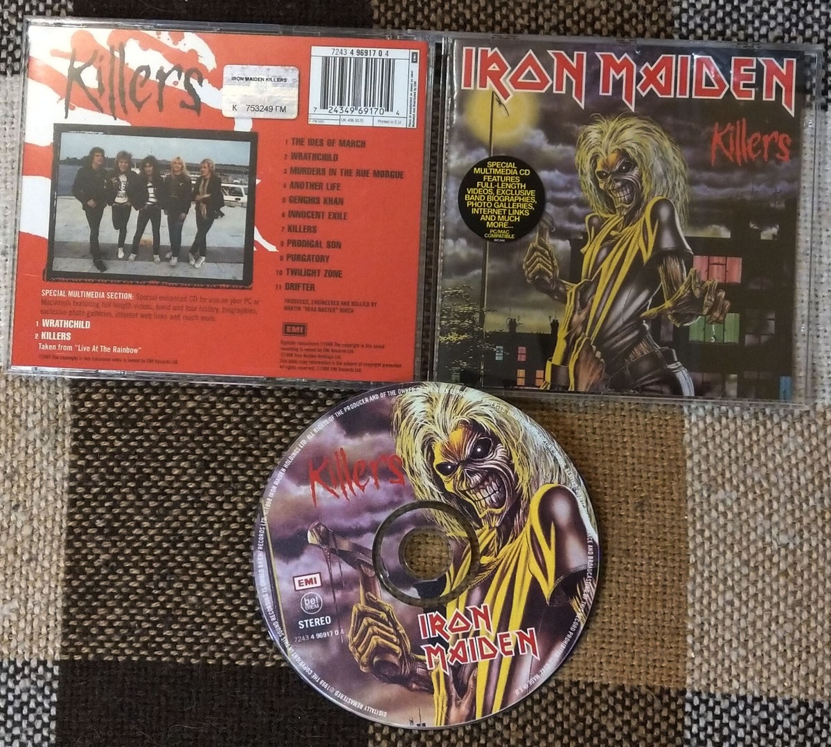 アイアン・メイデン Killers LP Iron Maiden - Killers LP (VG/VG) .* | eBay