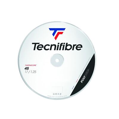 Tecnifibre Black Code 4S Tennis String Reel (17G Black)