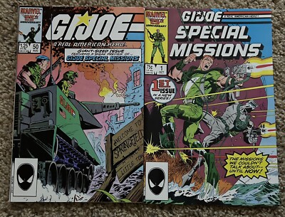 GI Joe A Real American Hero #50 Special Missions #1 NM+