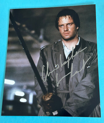 Christopher Lambert  -  Highlander  -  signed, original Autogramm !!!