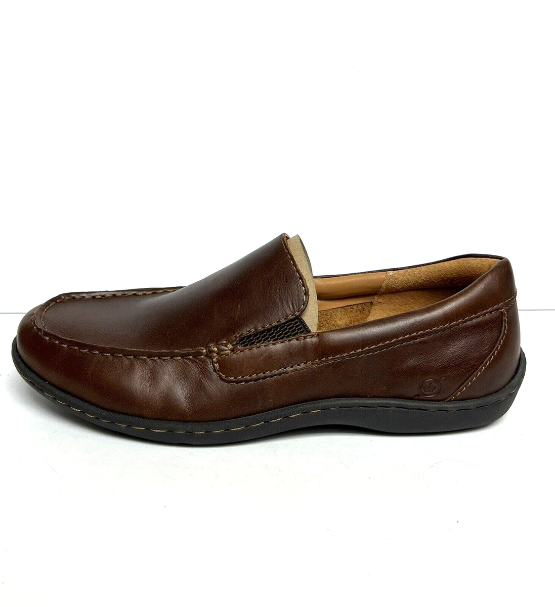 Born Mens Brompton II Loafer Tan Leather Size US11 M EU45 | eBay display picture 3