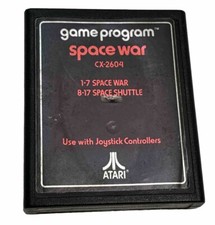 Atari 2600 SPACE WAR Game Tested WORKING CX2604 1978