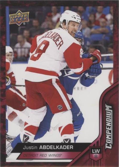 2016-17 Upper Deck Compendium - Justin Abdelkader #94 - 1 of 1