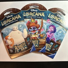 Disney Lorcana Azurite Sea - One Booster Pack