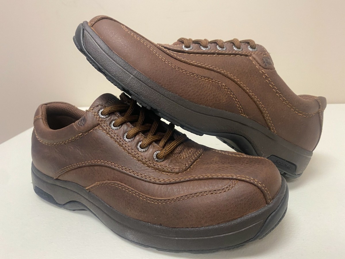 Mens 7 D Dunham Windsor Leather Oxford Brown 8001BR Medium  display picture 3