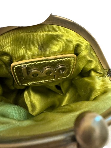 "Muñequera vintage con broche de piel de animal bolsa para monedas cartera correa de cadena de cuero 5""" - Imagen 6 de 8