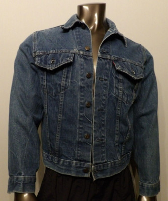 Vintage Levis Sz 42 Denim Jacket Type 3 Trucker 70505 0217 Made