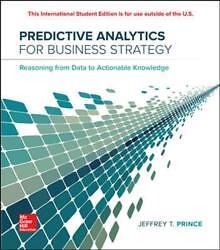  ISE Predictive Analytics für Geschäftsstrategie von Jeff Prince 9781260084641 NEU