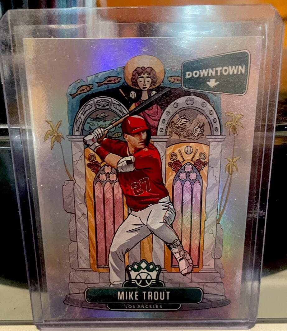 Mike Trout 2021 Diamond Kings Downtown D-4