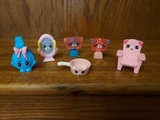 Shopkins McDonald  s Happy Places Lot Of 6 Happy Meal Toys