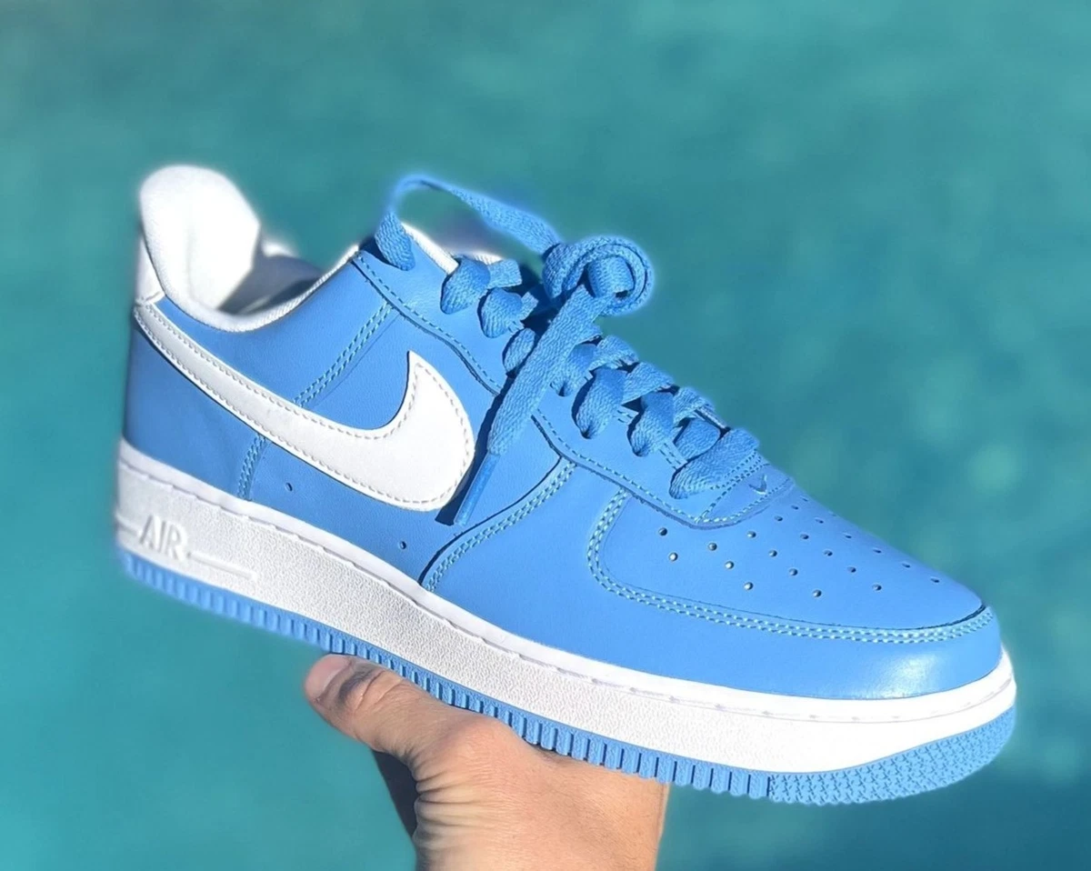 Nike Air Force 1 Low '07 University Blue White Men's - DC2911-400 - US