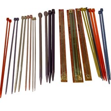 14 Total Sets Of Single Point Knitting Needles N 