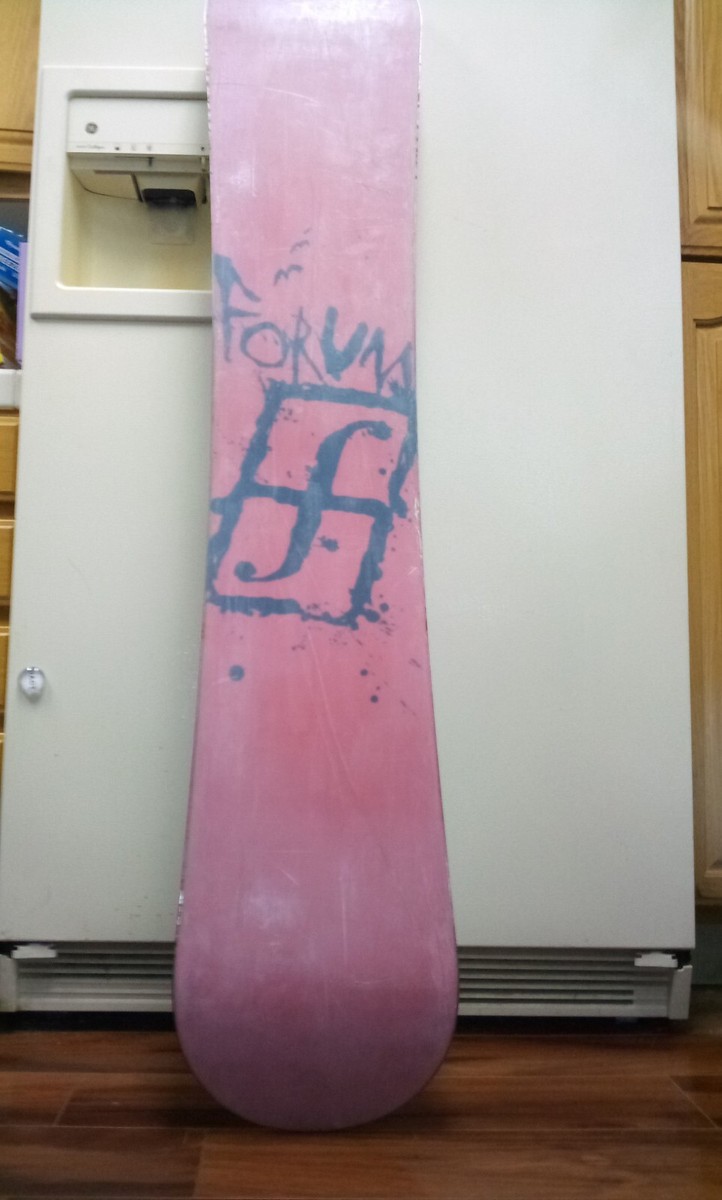 🚨FAST SHIP USA 48🚀 FORUM Peter Line 151cm Snowboard FEAR