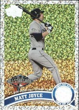 MATT JOYCE 2011 TOPPS UPDATE DIAMOND ANNIVERSARY #US287 RAYS  (BOX 43) ID:14129
