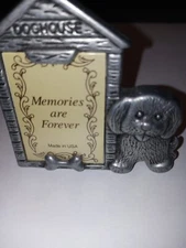 Vintage AMC Pewter 'Doghouse' Picture Frame gray, small