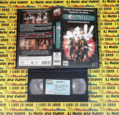 VHS Film GHOSTBUSTERS II 2 1997 Dan Aykroyd Bill Murray TRISTAR CB 17548 (F250)