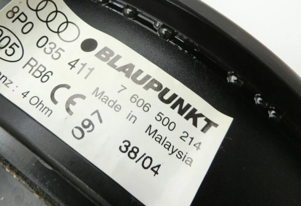 🇫🇷 AUDI A3 8P 2004 A 2012 haut-parleur avant DROIT OU GAUCHE 8P0035411 - Photo 3/4