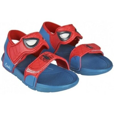 Spiderman Sandalen Strand Schuhe Marvel  Größen: 22/23 24/25 26/27 28/29 30/31