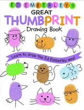 Ed Emberley's Great Thumbprint Drawing Book - Paperback - VERY GOOD