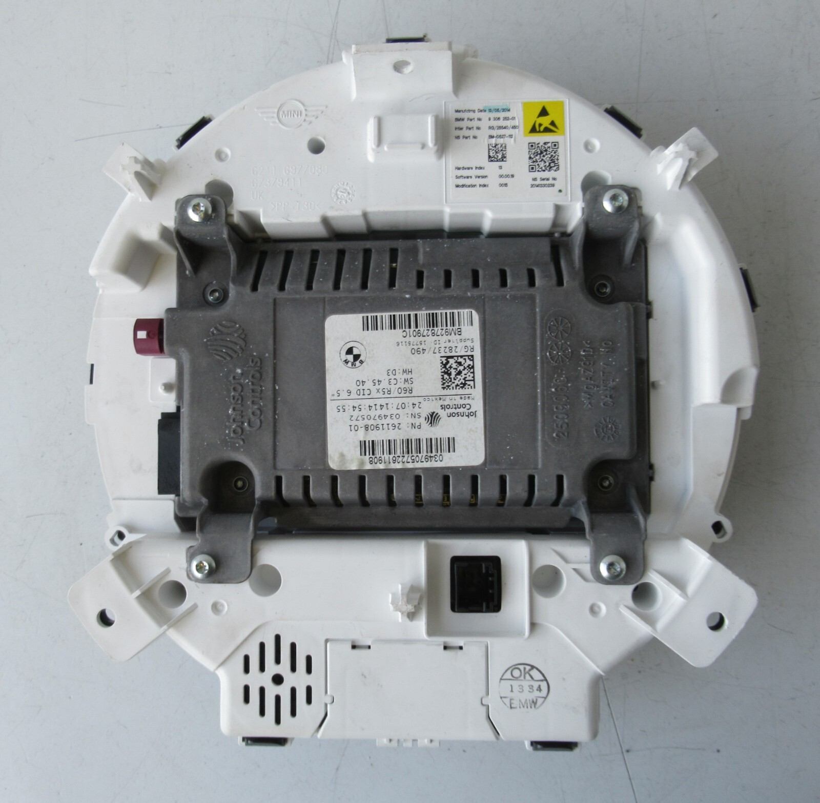 Genuine MINI Grey JCW Sat Nav Display Screen for R56 R55 R57 - 9306252 ...