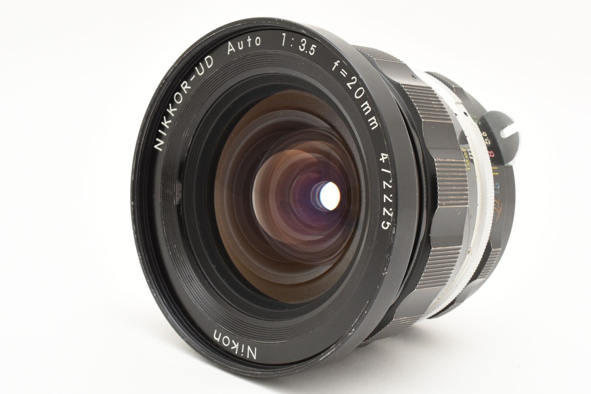 ニコン Nikon Nikkor-UD Auto 20mm f/3.5 2171 Nikon Nikkor-UD Auto 20mm f/3.5 Non-Ai Wide Angle Lens 2171