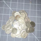 Buffalo Nickel Lot of 45 Circulated Coins Native American Buffalo Design