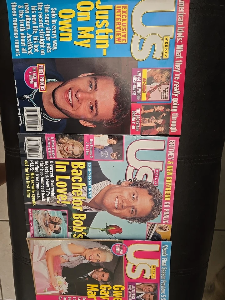 4 Issues Us Weekly Magazine Celebrity News 2002 2003 2002 - Image 2 of 3