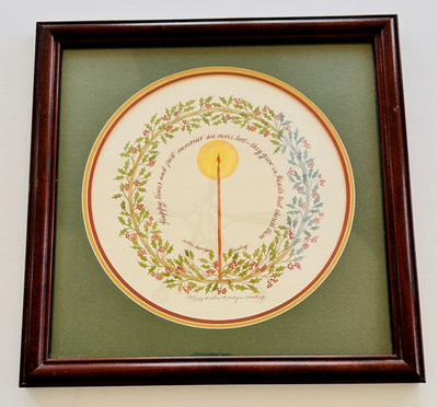Sister Karlyn Cauley Hearts that Cherish Memories Limited Edition Ink Watercolor