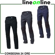 Pantaloni da lavoro Siggi Sydney 20PA1165 multitasche elasticizzati slim-fit