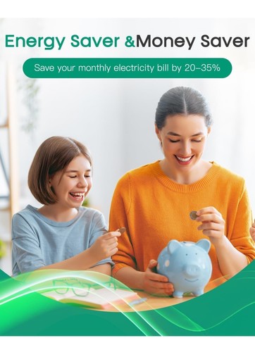 SmartPlug Energy Saver Device - 6 Pack Plug-in for Home & Office, 30KW, 90V-250V - Picture 6 of 7