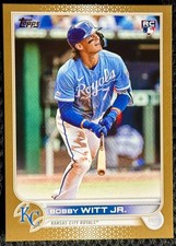 BOBBY WITT JR. - ROOKIE “GOLD” /2022 💥 2022 Topps UPDATE US100 💥 RC logo 💎