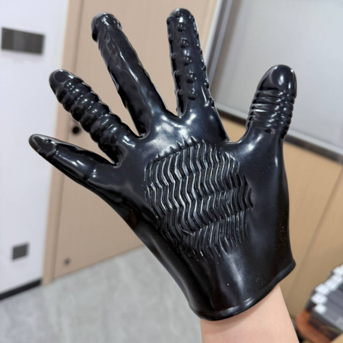 Finger Vibrator Masturbation Sex Toy Handschuh G Punkt Klitoris Anal Stimulator - Bild 10 von 22