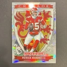 Panini 2025 Rookies & Stars Crusade Silver Patrick Mahomes II Chiefs #1 NFL Card