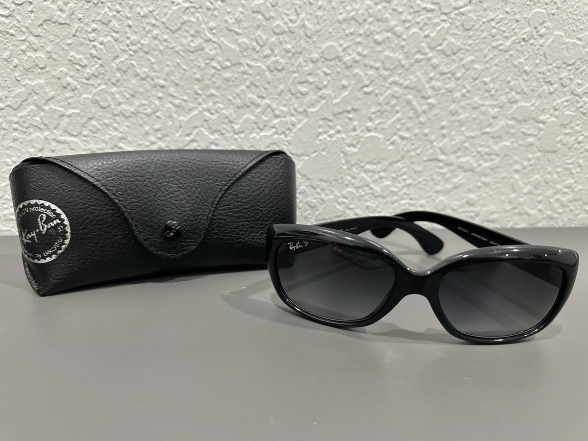 Ray Ban RB 4101 601/T3 JACKIE OHH Polarized Sunglasses 58/17 