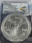 2026-(W) American Silver Eagle PCGS MS70 First Day of Issue – West Point